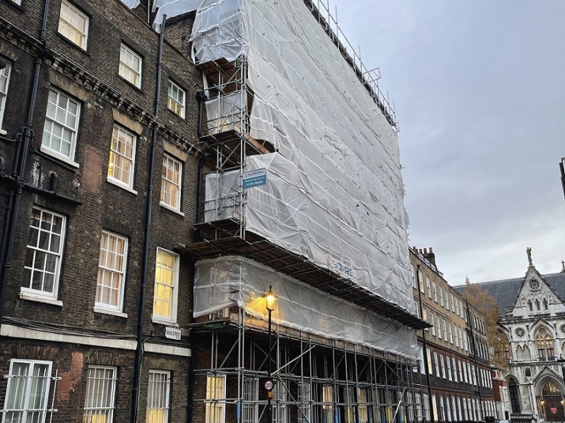 scaffolding design london lincolns inn