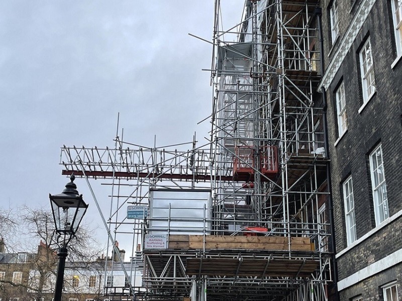 scaffolding design london lincolns inn