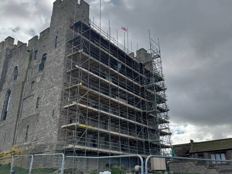 Bambugh Castle Scaffold Design Engineer