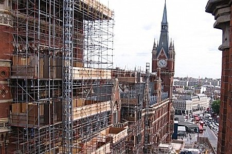 scaffold design kings cross station