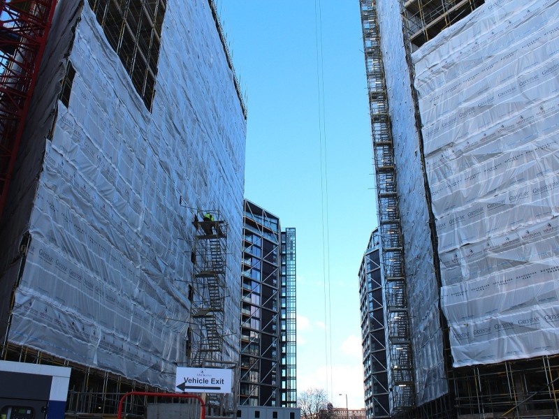 temporary works design east london nine elms