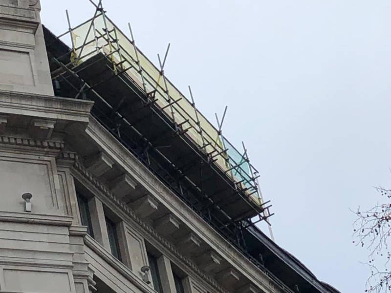 scaffold design london st catherines house