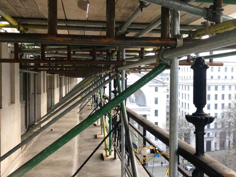 scaffold design london st catherines house