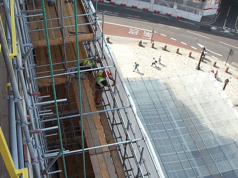 temporary works design london st pauls cathedral